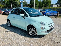 Green Used 2018 Fiat 500 Lounge Hatchback | £6,495 (Fair price)