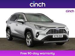 Silver Used 2020 Toyota RAV4 Hybrid SUV | £23,999 (Good price)