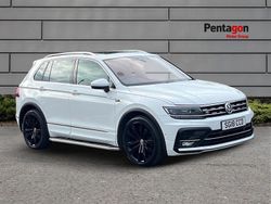 White Used 2018 VW Tiguan R-line SUV | £19,749 (Super price)