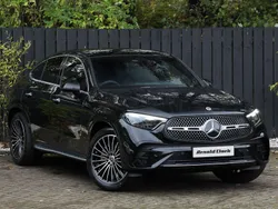 Black New 2024 Mercedes GLC300 AMG line Coupe | £72,398