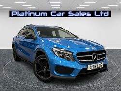 Blue Used 2015 Mercedes GLA220 AMG line SUV | £13,995