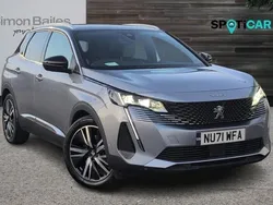 Grey Used 2021 Peugeot 3008 Premium SUV | £18,740 (Fair price)