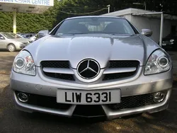 Silver Used 2009 Mercedes SLK200 Cabriolet | £6,995 (A bit pricey)