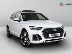 White Used 2021 Audi Q5 S-Line SUV | £27,475 (Fair price)