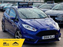 Blue Used 2014 Ford Fiesta ST Hatchback | £4,975 (Fair price)