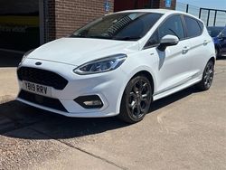 White Used 2019 Ford Fiesta ST-Line Hatchback | £9,341 (Fair price)