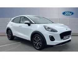 White Used 2024 Ford Puma Titanium SUV | £17,325 (Good price)