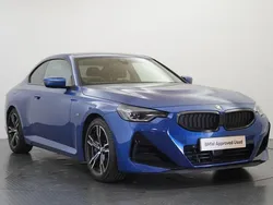 Blue Used 2024 BMW 220 M Sport Coupe | £32,990 (Fair price)
