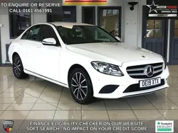 White Used 2019 Mercedes C180 SE Sedan | £12,640 (Fair price)