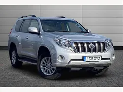 Silver Used 2017 Toyota Land Cruiser SUV | £31,995 (Fair price)