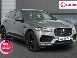 Grey Used 2018 Jaguar F-Pace S SUV | £19,499 (Fair price)