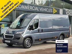 Grey New 2025 Peugeot Boxer Van | £26,990