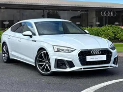White Used 2021 Audi A5 Sportback S-Line Hatchback | £25,940 (Fair price)