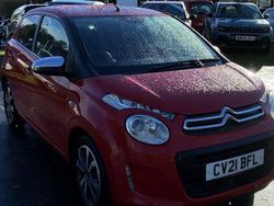 Red Used 2021 Citroën C1 Shine Hatchback | £8,995 (Fair price)