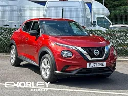 Red Used 2021 Nissan Juke N-Connecta SUV | £14,627 (Good price)