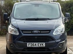Blue Used 2014 Ford Transit Custom Limited Van | £10,990 (Fair price)