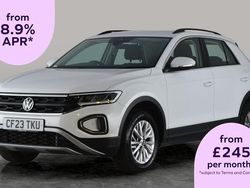 White Used 2023 VW T-Roc Life SUV | £18,726 (Good price)