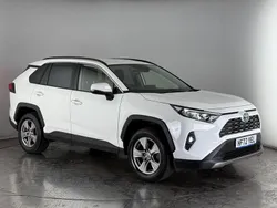 White Used 2022 Toyota RAV4 Hybrid SUV | £24,300 (Super price)