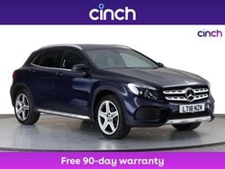 Blue Used 2018 Mercedes GLA200 AMG line SUV | £14,999 (Fair price)