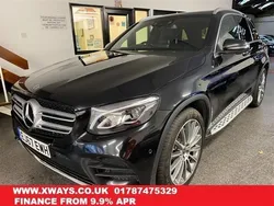 Black Used 2017 Mercedes GLC220 AMG line SUV | £19,995 (A bit pricey)