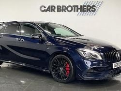 Blue Used 2018 Mercedes A45 AMG Premium Hatchback | £22,495 (Super price)