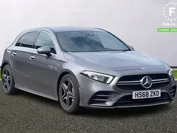 Grey Used 2019 Mercedes A35 AMG Active Hatchback | £22,399 (Super price)