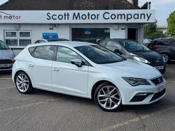 White Used 2017 Seat Leon FR Hatchback | £8,599 (Fair price)