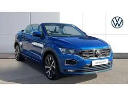 Blue Used 2021 VW T-Roc Cabriolet R-line Cabriolet | £24,264 (Fair price)