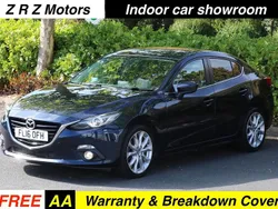 Blue Used 2016 Mazda 3 Inclusive Sedan | £4,999 (Fair price)