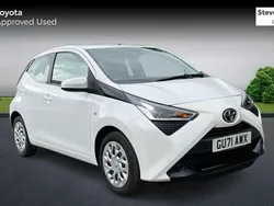 White Used 2021 Toyota Aygo X-play Hatchback | £11,022 (Fair price)
