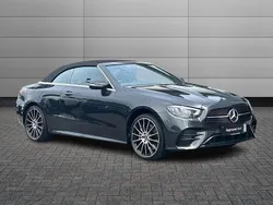 Grey Used 2023 Mercedes E400 AMG line Cabriolet | £46,495 (Expensive)