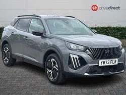 Solid hurricane grey Used 2024 Peugeot 2008 Allure SUV | £18,619 (Fair price)