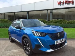 Blue Used 2023 Peugeot e-2008 GTi SUV | £14,745 (Fair price)