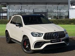 White Used 2021 Mercedes GLE63 AMG SUV | £70,990 (A bit pricey)