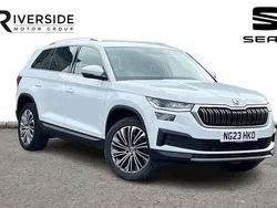 White Used 2023 Skoda Kodiaq SE L Executive SUV | £23,790 (Fair price)