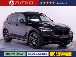 Black Used 2021 BMW X5 M Sport SUV | £43,850 (Fair price)