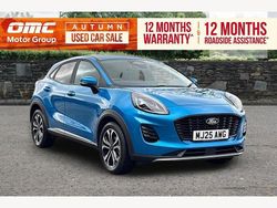 Blue Used 2025 Ford Puma Titanium Hatchback | £22,999