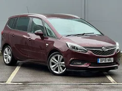 Red Used 2018 Vauxhall Zafira Tourer SRi MPV | £10,495 (A bit pricey)