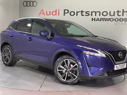 Blue Used 2021 Nissan Qashqai Tekna SUV | £15,590 (Fair price)