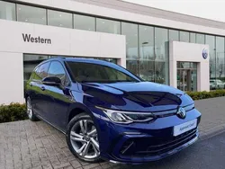 Blue Used 2024 VW Golf VIII R-line Estate | £27,890 (Expensive)