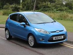 Blue Used 2010 Ford Fiesta Titanium Hatchback | £3,995 (Fair price)