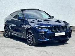 Blue Used 2022 BMW X6 M Sport SUV | £51,450 (Fair price)