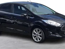 Panther black Used 2016 Ford Fiesta Titanium Hatchback | £5,975 (Fair price)