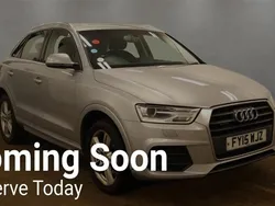 Silver Used 2015 Audi Q3 Advanced Plus SUV | £9,249 (Good price)