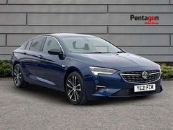 Blue Used 2021 Vauxhall Insignia Ultimate Hatchback | £13,751 (Fair price)