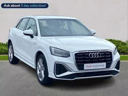 White Used 2021 Audi Q2 S-Line SUV | £19,204 (Good price)