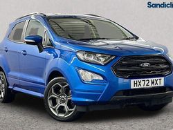 Blue Used 2022 Ford Ecosport ST-Line SUV | £11,506 (Fair price)
