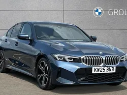 Arctic race blue Used 2025 BMW 320 M Sport Sedan | £37,993 (Expensive)