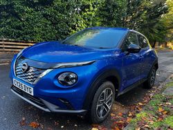 Blue New 2025 Nissan Juke N-Connecta SUV | £17,500