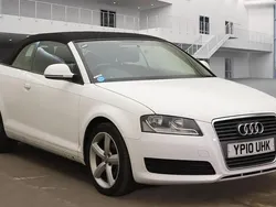 White Used 2010 Audi A3 Cabriolet Cabriolet | £2,500 (Super price)